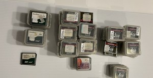 Assorted Compact Flash memory cards, a lot of over 130