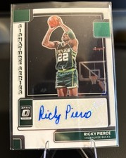 2022-23 Panini Donruss Optic - Signature Series Ricky Pierce #SS-RKP (AU)
