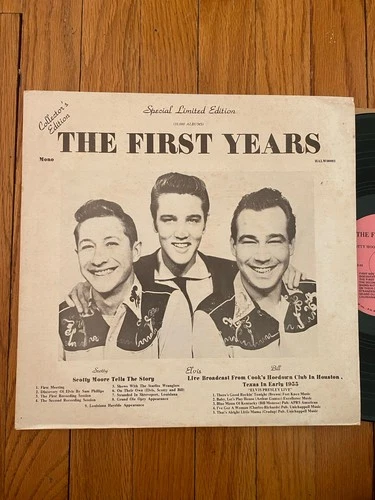 ELVIS PRESLEY ELVIS THE FIRST YEARS NM LP MORE ELVIS LPS FREE SHIP