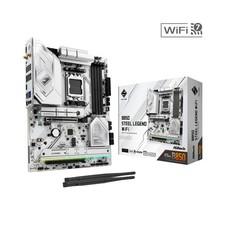 Image of ASRock B850 Steel Legend WiFi AMD AM5 ATX Motherboard | 4x DDR5 | 4x M.2 Slots🔥