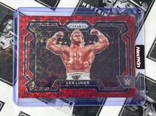 Lex Luger 2024 Panni Prizm WWE RED DISCO UNDER CARD /99