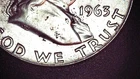 1963 d franklin half dollar 90% Silver