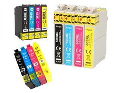 Compatible Ink Cartridges, use for Epson WF-2820DWF, WF-2840DWF,WF-2845DWF, LOT