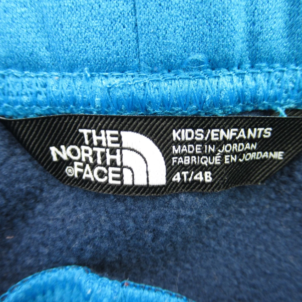 Pantalones North Face Niñas 4T Pierna Recta Exterior Azul Chino Ligeros Foto 3 de 4