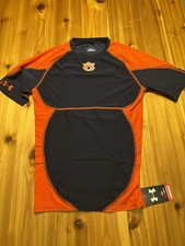 Auburn Tigers Football Team Issued Under Armour Heat Gear Shirt XL - NWT