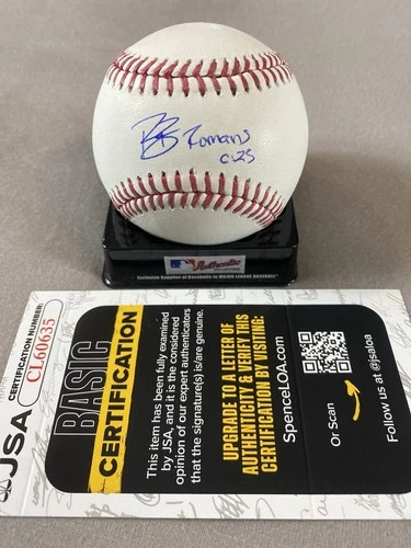 LOS ANGELES DODGERS- RIVER RYAN AUTOGRAPH OFFICIAL MLB BASEBALL JSA CL60635