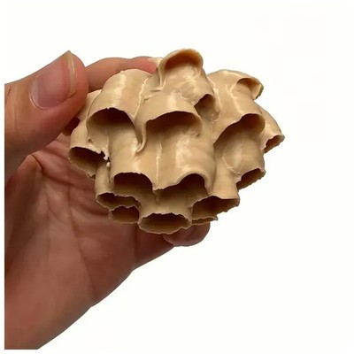 Simulated Wasp Nest, Outdoor Hanging Fake Beehive, 3D Printed, Queen