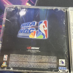NBA Showtime: NBA on NBC - Sega Dreamcast, 1999 - Complete with Manual