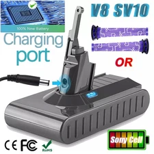 V8 Battery 21.6V 9500mAh for Dyson V8 Animal SV10 V8 Absolute V8 Fluffy Replace