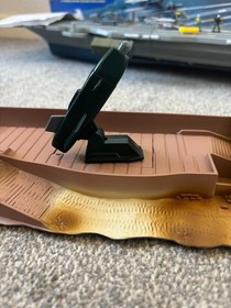 Galoob Micro Machines Military Sea Launch Command Aircraft Carrier In Box 1998