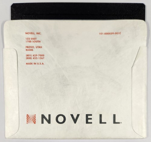 Novell NetWare Client API for C Version 0.30a 5.25" Floppy Disks 4x Disks - Afbeelding 10 van 11