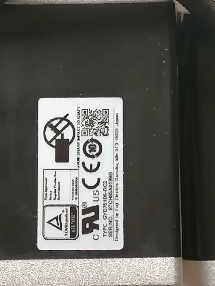 1PC Fuji ELECTRIC GYB751D5-RC2 750W - GYB751D5RC2 SERVO MOTOR New - Immagine 4 di 4