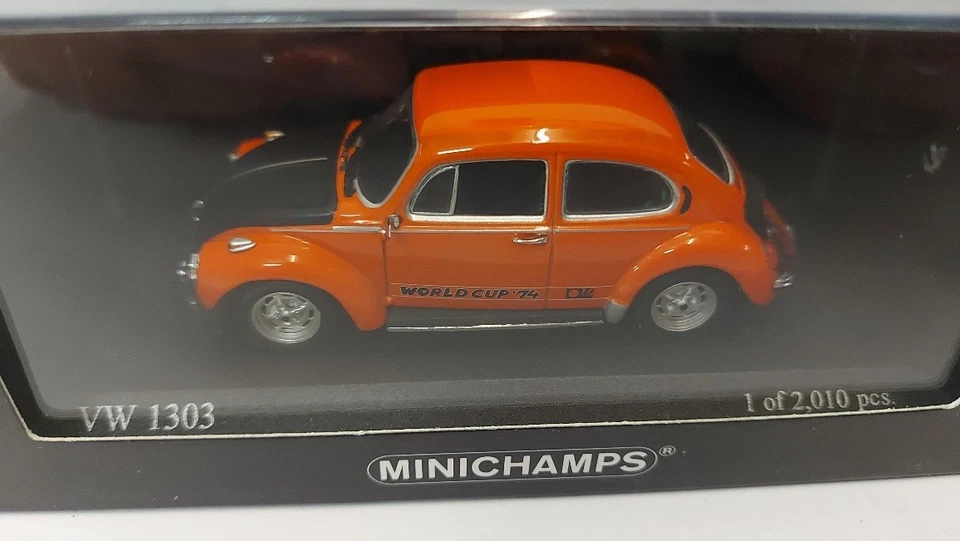 1:43 Minichamps VW Käfer 1303 - World Cup - orange