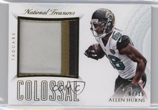 2015 Panini National Treasures Colossal Materials Prime 7/25 Allen Hurns 2r5