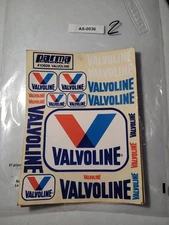 Parma Decal Sheet #10629 Valvoline Vintage RC Sponsor Stickers