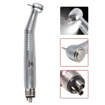 TOSI Dental E-generator LED 3 Water Spray Push Button High Speed Handpiece uk