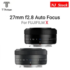 US TTArtisan 27mm F2.8 AF Auto Focus Camera Lens XF Mount For Fujifilm Fuji XA7