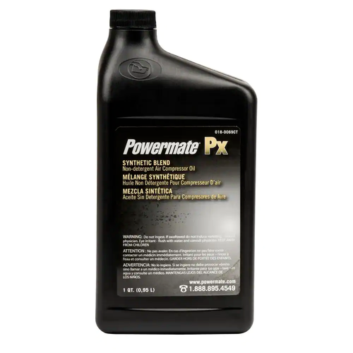 1 qt. Synthetic Blend Non-Detergent Air Compressor Oil: Quality Lubrication - Picture 4 of 4