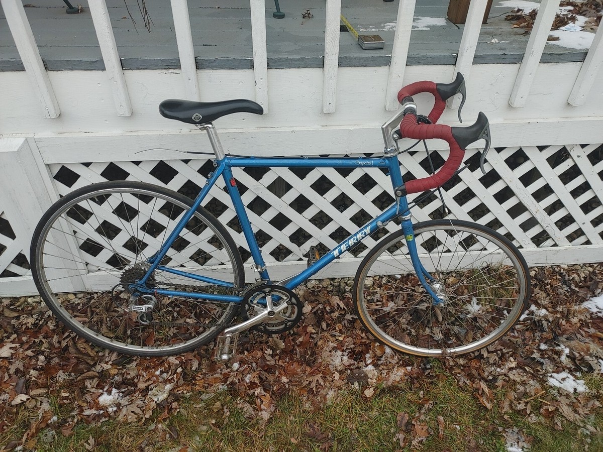 Vintage 80's Terry Woman's Road Bicycle TERRY DESPATCH Size 52cm Dura-Ace