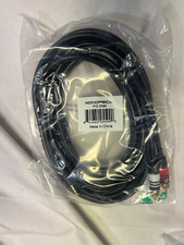 Monoprice Audio Cable - 10 Feet - Black  Premium Stereo Male to 2 RCA Male