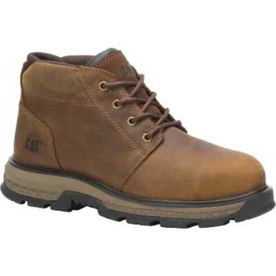 CAT Caterpillar Exposition Sicherheitsstiefel Herren 4,5'' Leder Arbeitsschuhe