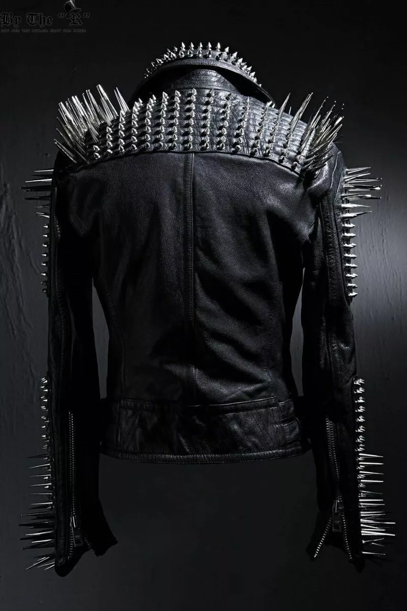 Jacket de cuir homme sale