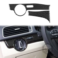 For VW Passat NMS B7 2012-19 Real Carbon Fiber Driver Side Dashboard Panel Trim