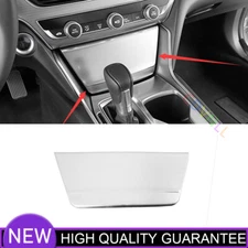 Console Storage Box Cover Trim For Honda Accord 10TH 2018-2022 Silver Titanium