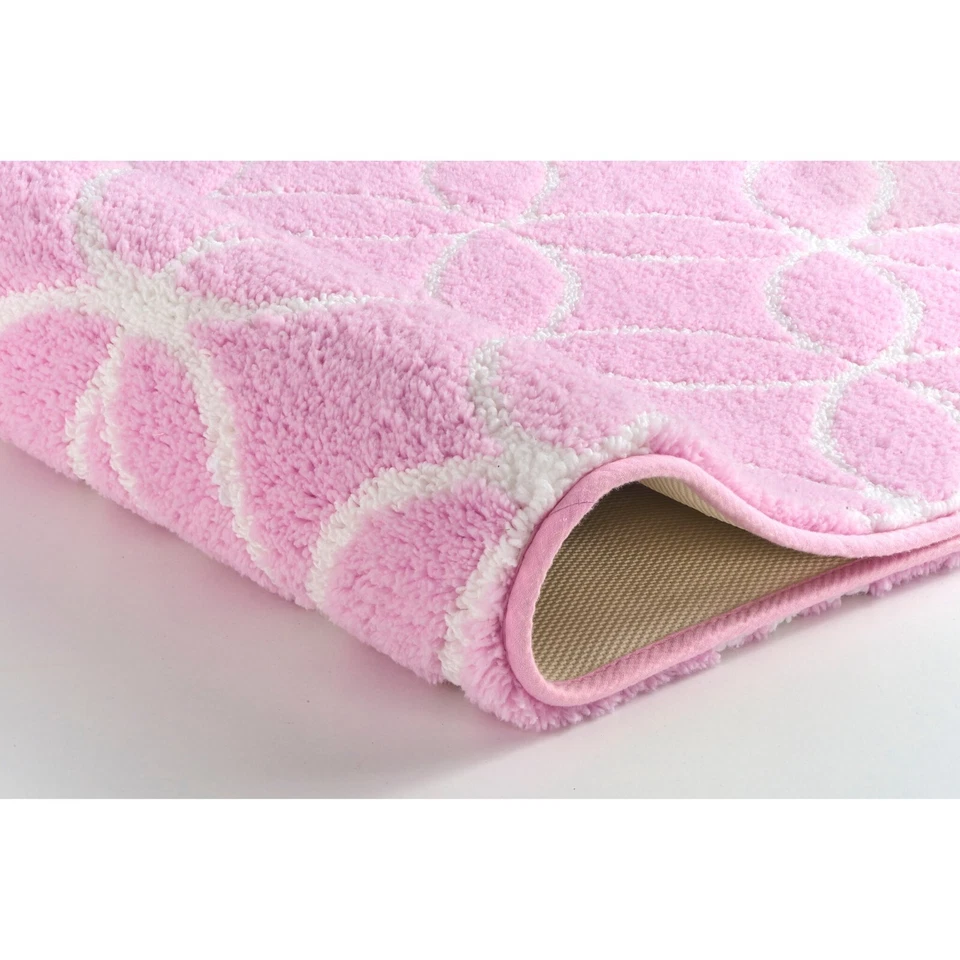 Badteppich Badematte Kleine Wolke / Meusch Badematte  70 x 120cm Pink - Bild 4 von 4