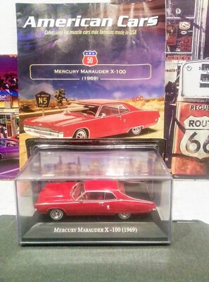 MERCURY MARAUDER X-100 (1969), AMERICAN CARS, ALTAYA, 1:43 DIE