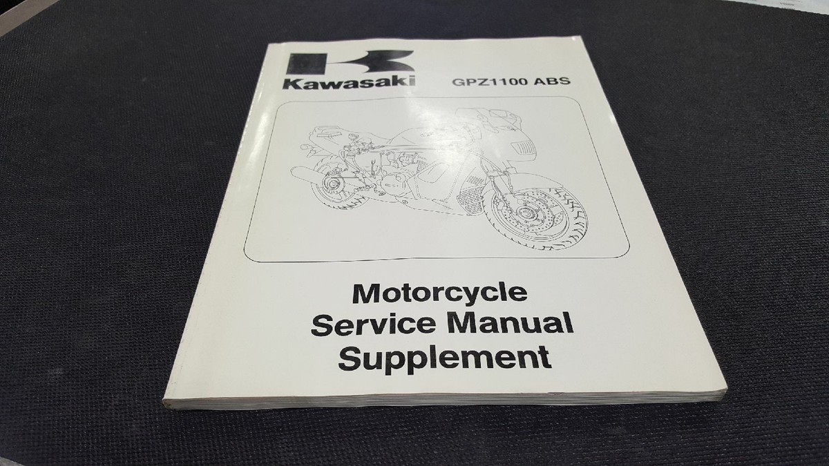 1996 KAWASAKI ZX1100-F1 OEM SERVICE MANUAL SUPPLEMENT 99924-1192