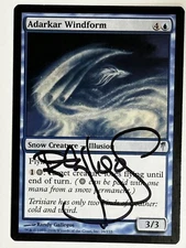 MTG Magic Adarkar Windform Signed Artist Proof x1 Coldsnap CSP Randy Gallegos