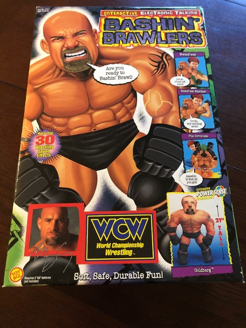 wrestling stuffed dolls