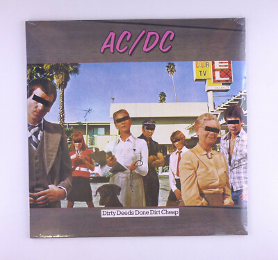 12'' LP AC/DC: Dirty Deeds Done Dirt Cheap 180g   - N1398