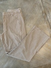 Ll Bean Women Brown Casual Pants Sz 14 Regular Waist 35  , Inseam 29  