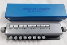 Set 2 Contatore Cellule Sangue 8 Chiavi con Custodia Protettiva Attrezzatura Laboratorio SPEDIZIONE VELOCE