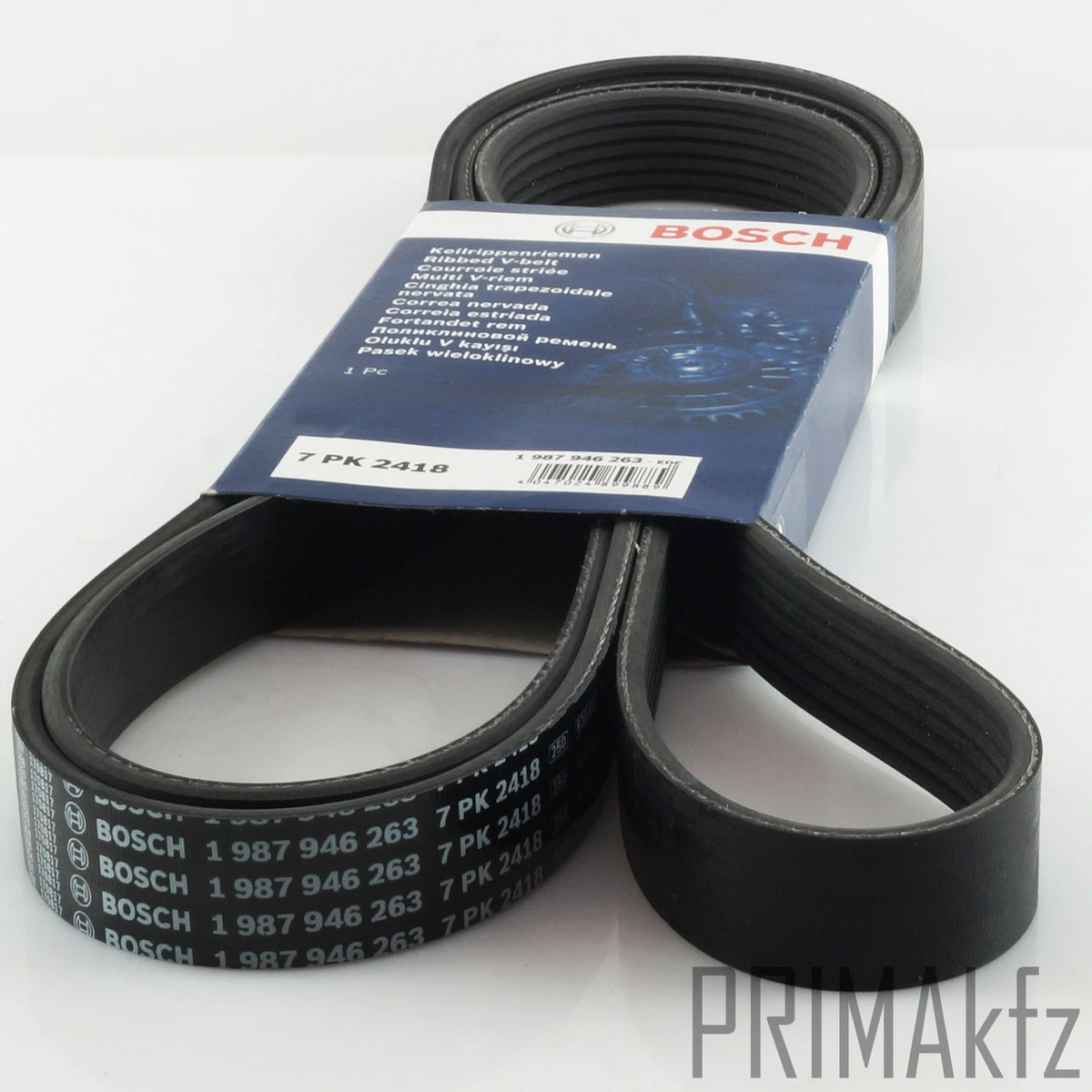 BOSCH 1987946263 Keilrippenriemen für Mercedes Benz W203 W204 C209  