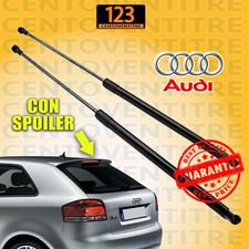 Molle a Gas Cofano Portellone Posteriore Bagagli AUDI A3 8P Con Spoiler