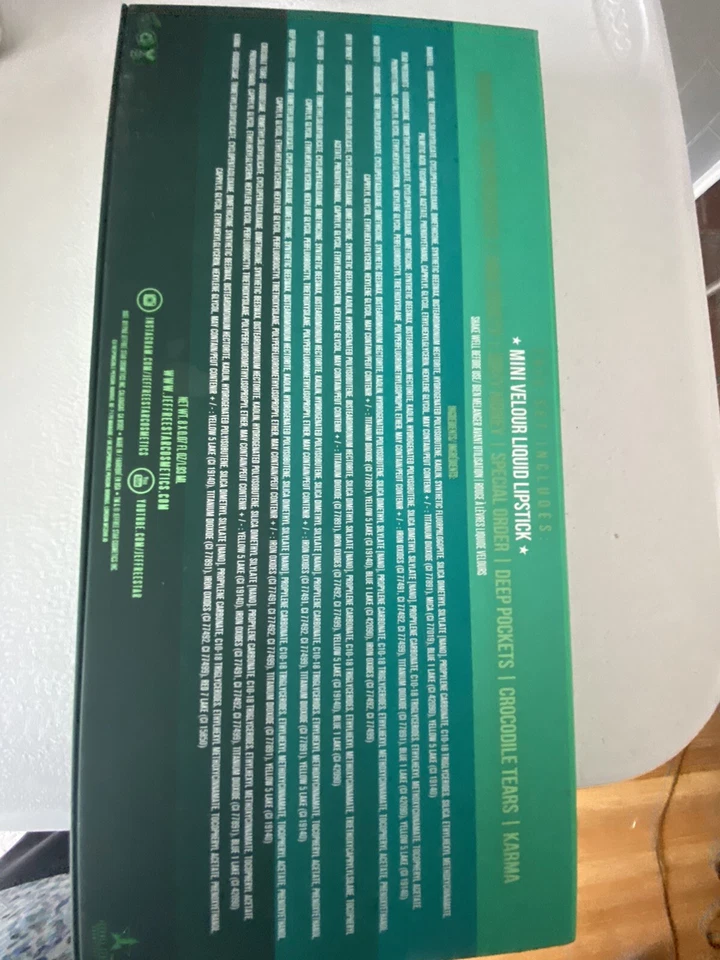 NIB Authentic Jeffree Star Money Honey Mini Green Velour Liquid Lipstick Bundle - Image 3 of 4