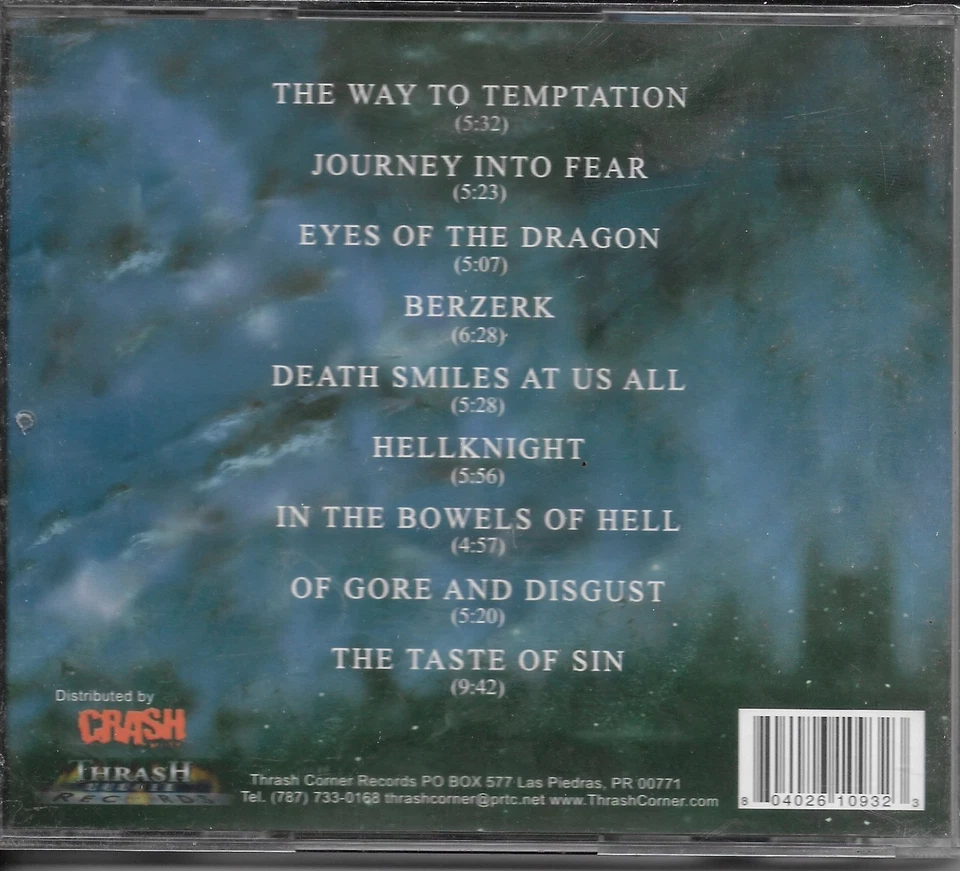 ORGANIC INFEST-THE WAY TO TEMPTATION-CD-doom-death-THRASH CORNER RECORDS-2003 Foto 2 de 2
