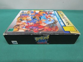 Sega Saturn X-Men VS Street Fighter + 4MB RAM. boxed. *JAPAN GAME* SS. 19084 　