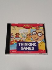 Arthur's Thinking Games PC, 2001 Kids Love Learning Fun Easy Tool