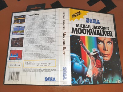 ## SEGA Master System - Michael Jackson´s Moonwalker - TOP / CIB ##