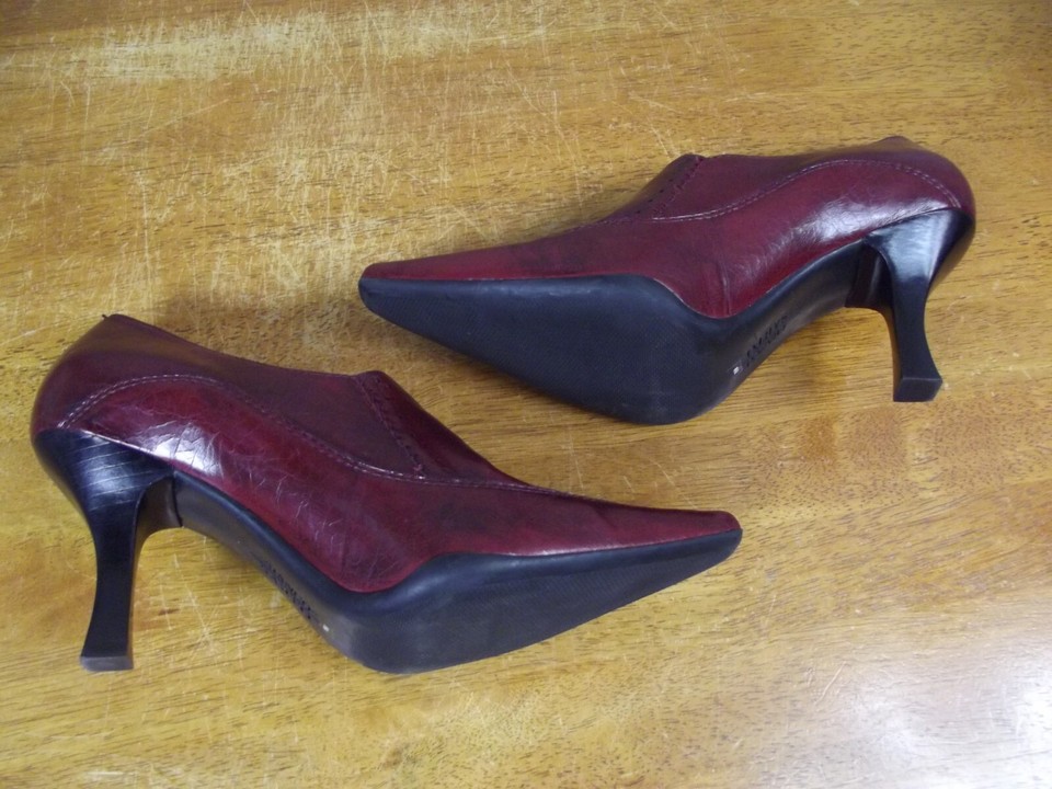 Francilla - Elegant women's boots in barolo colour