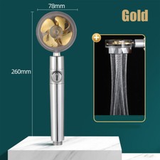 1x Shower Head Water Saving Flow High Pressure Spray Nozzle Bathroom Accessories