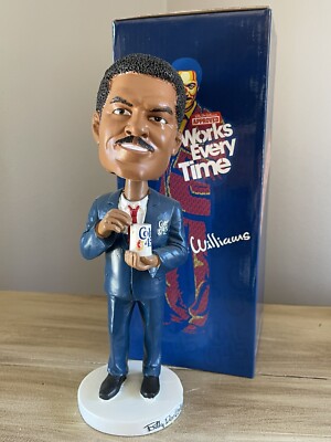 STAR WARS Actor BILLY DEE WILLIAMS Colt 45 Malt Liquor Promo Bobblehead NIB!