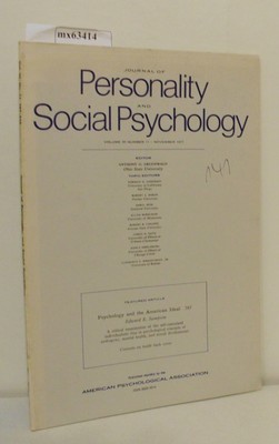 Journal of Personality and Social Psychology Vol. 35, No. 11  November 1977