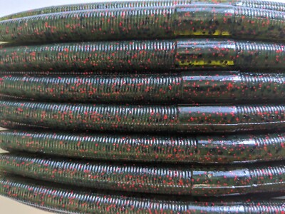 40 pk 5'' Senko Worms-WATERMELON RED SEED -Soft Plastic Bait-HEAVY SCENT-SALT-USA