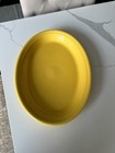 Fiesta® 13.5" x 9.5" Large Oval Serving Platter Yellow Sunflower — photo 3