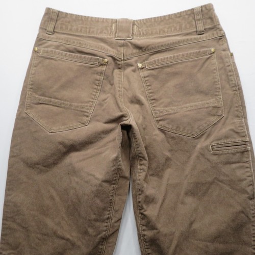 Eddie Bauer Durable 34X34 Actual 33X32 Brown Construction Rappel Canvas Pants - Picture 12 of 13